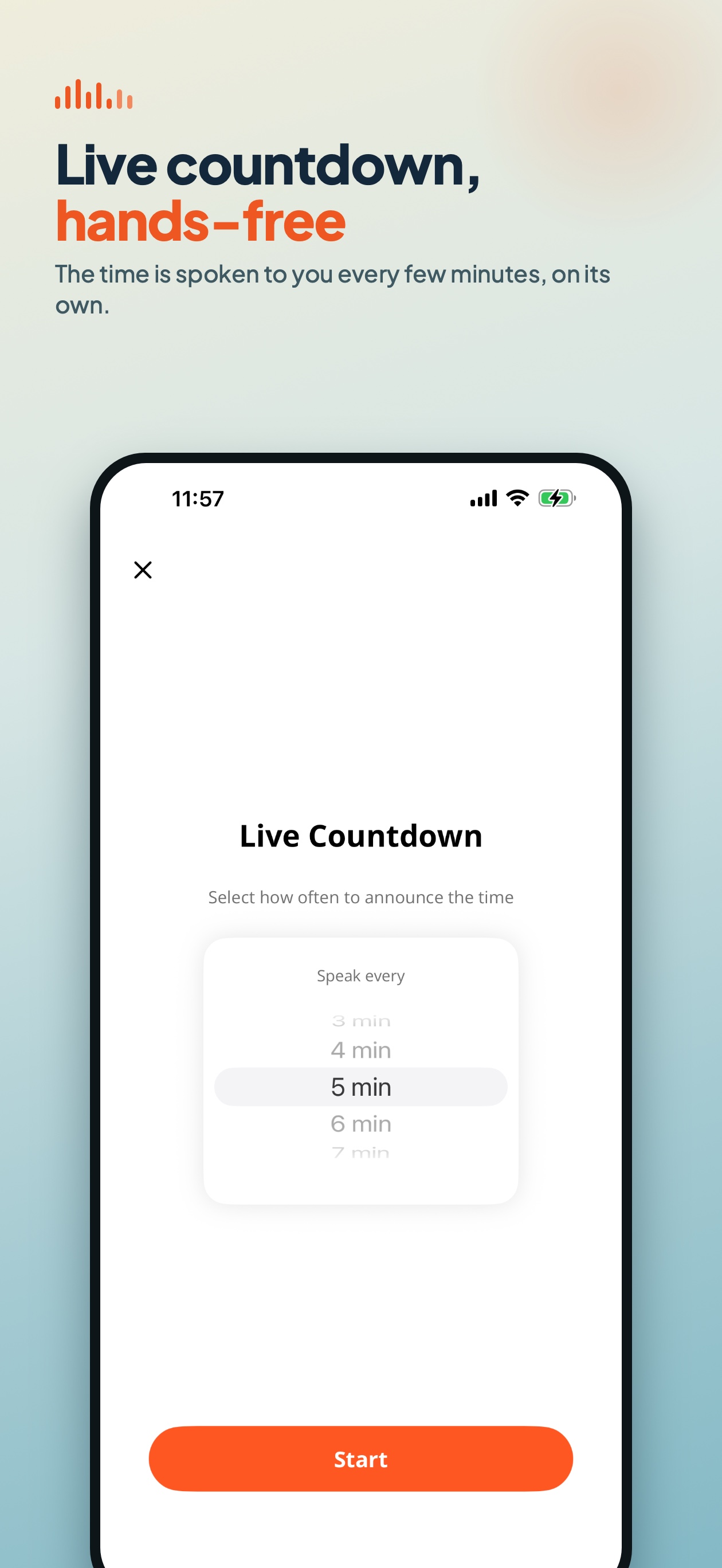 Speaking Clock with Voice screen 9